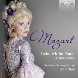 Mozart - Secular Canons i gruppen Externt_Lager / Naxoslager hos Bengans Skivbutik AB (1004580)
