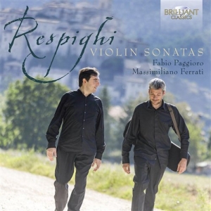 Respighi - Violin Sonatas i gruppen Externt_Lager / Naxoslager hos Bengans Skivbutik AB (1004593)