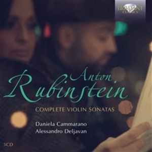 Rubinstein - Complete Violin Sonatas i gruppen CD / Övrigt hos Bengans Skivbutik AB (1004595)