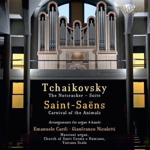 Tchaikovsky / Saint-Saens - Arrangements For Organ i gruppen Externt_Lager / Naxoslager hos Bengans Skivbutik AB (1004609)