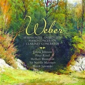 Weber - Orchestral Works i gruppen CD / Klassiskt hos Bengans Skivbutik AB (1004615)
