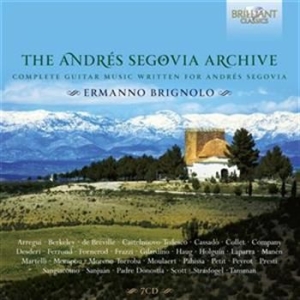 Brignolo Ermanno - The Andres Segovia Archive i gruppen CD / Klassiskt hos Bengans Skivbutik AB (1004621)