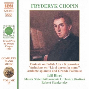 Chopin Frederic - Chopin Piano Music Vol 15 i gruppen Externt_Lager / Naxoslager hos Bengans Skivbutik AB (1006069)