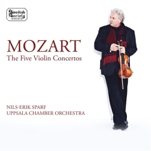Nils-Erik Sparf Uppsala Chamber Or - The Five Violine Consertos i gruppen Externt_Lager / Naxoslager hos Bengans Skivbutik AB (1006204)