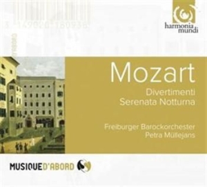 Mozart W.A. - Divertimenti Kv 136-138 i gruppen CD / Övrigt hos Bengans Skivbutik AB (1006213)