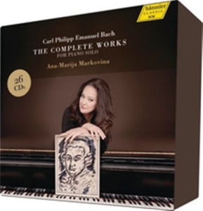 Cpe Bach - The Complete Piano Works i gruppen Externt_Lager / Naxoslager hos Bengans Skivbutik AB (1006243)