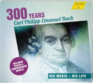 Cpe Bach - 300 Years i gruppen CD / Klassiskt hos Bengans Skivbutik AB (1006244)