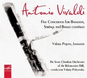 Vivaldi - Five Concerts For Bassoon i gruppen Externt_Lager / Naxoslager hos Bengans Skivbutik AB (1006247)