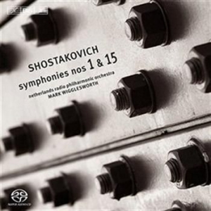 Shostakovich Dmitry - Symphonies 1&15 (Sacd) i gruppen MUSIK / SACD / Klassiskt hos Bengans Skivbutik AB (1006282)
