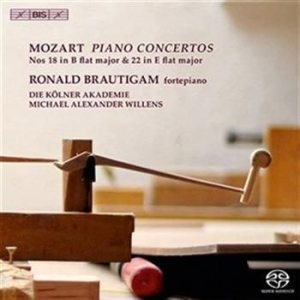 Wolfgang Amadeus Mozart - Piano Concertos 18&22 i gruppen MUSIK / SACD / Klassiskt hos Bengans Skivbutik AB (1006285)