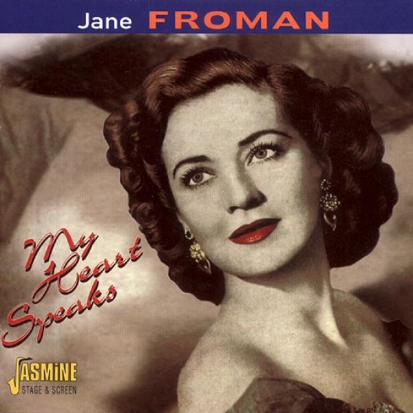 Jane Froman - My Heart Speaks i gruppen CD / Toppsäljare hos Bengans Skivbutik AB (1008108)