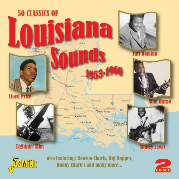 V/A - 50 Classics Of Louisiana Sounds 1953-1960 i gruppen CD / Toppsäljare hos Bengans Skivbutik AB (1008154)