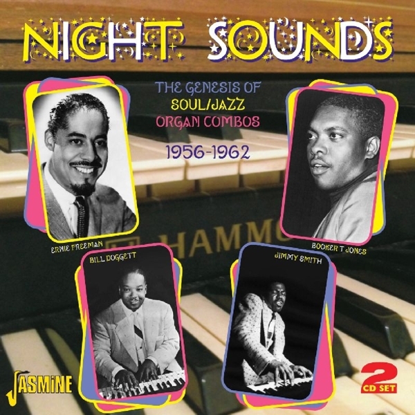 Various - Night Sounds. Genesis Fo Soul/Jazz Organ Combos i gruppen CD / Toppsäljare hos Bengans Skivbutik AB (1008220)