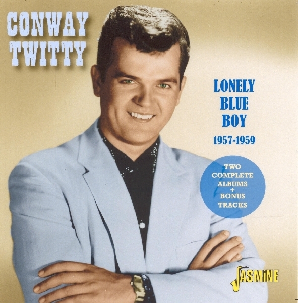 Conway Twitty - Lonely Blue Boy/ 1957-1959. Two Complete Albums + Bonus Tracks i gruppen CD / Toppsäljare hos Bengans Skivbutik AB (1008490)