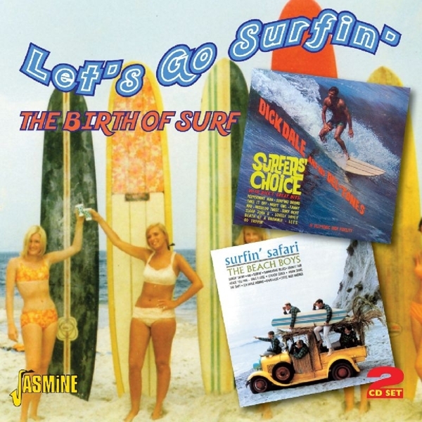 V/A - Let's Go Surfin'- Birth Of Surf i gruppen CD / Toppsäljare hos Bengans Skivbutik AB (1008661)