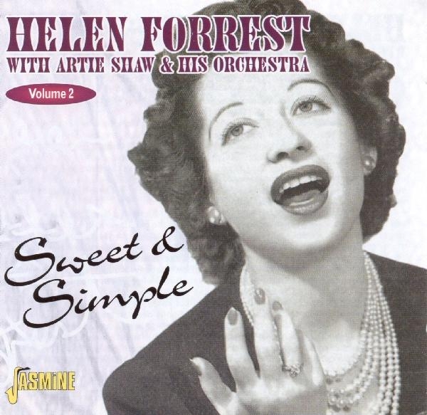 Helen W. Artie Shaw Forrest - Sweet & Simple Vol.2 i gruppen CD / Toppsäljare hos Bengans Skivbutik AB (1008692)