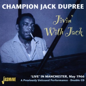 Champion Jack Dupree - Jivin' With Jack, Live i gruppen CD / Blues,Pop-Rock hos Bengans Skivbutik AB (1008747)