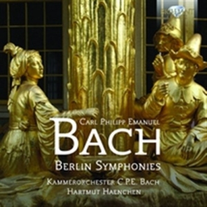 Cpe Bach - Berlin Symphonies i gruppen Externt_Lager / Naxoslager hos Bengans Skivbutik AB (1016805)
