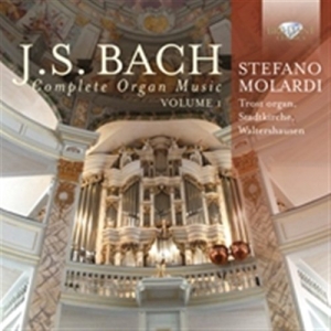Js Bach - Organ Music Vol 1 i gruppen Externt_Lager / Naxoslager hos Bengans Skivbutik AB (1016812)