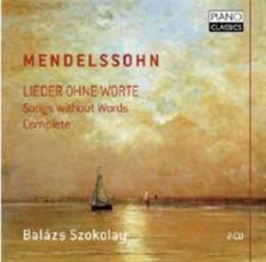 Mendelssohn - Songs Without Words i gruppen Externt_Lager / Naxoslager hos Bengans Skivbutik AB (1017691)