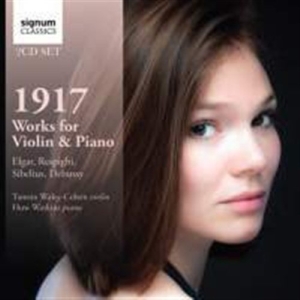 Tamsin Waley-Cohen - 1917 Works For Violin And Piano i gruppen Externt_Lager / Naxoslager hos Bengans Skivbutik AB (1017699)