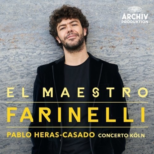 Heras-Casado Pablo - El Maestro Farinelli i gruppen CD / Klassiskt hos Bengans Skivbutik AB (1018936)