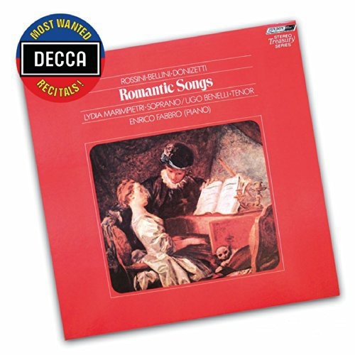 Rossini/ Bellini/ Donizetti - Romantic Songs i gruppen CD / Klassiskt hos Bengans Skivbutik AB (1019453)