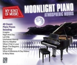 Blandade Artister - Mkom - Moonlight Piano i gruppen MUSIK / CD-Singel /  hos Bengans Skivbutik AB (1019911)