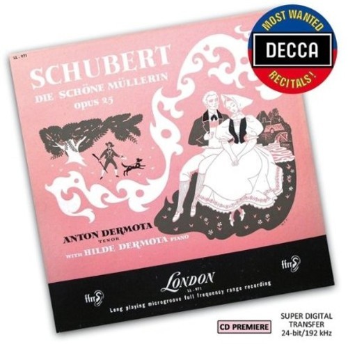 Schubert - Die Schöne Müllerin i gruppen CD / Klassiskt hos Bengans Skivbutik AB (1021417)