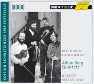 Alban Berg Quartett - Recital 1978 i gruppen Externt_Lager / Naxoslager hos Bengans Skivbutik AB (1022236)