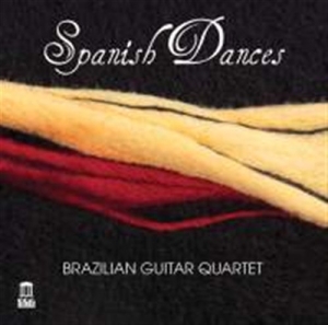Brazilian Guitar Quartet - Spanish Guitar i gruppen Externt_Lager / Naxoslager hos Bengans Skivbutik AB (1025765)
