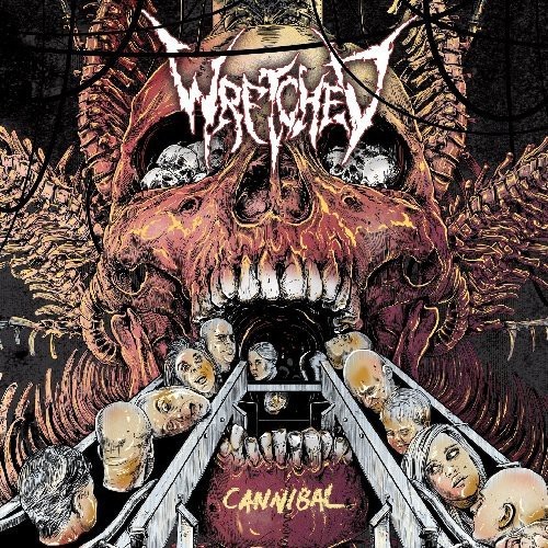 Wretched - Cannibal i gruppen CD / Hårdrock/ Heavy metal hos Bengans Skivbutik AB (1026236)