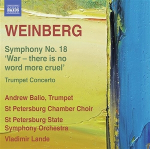 Weinberg - Symphony No 18 i gruppen Externt_Lager / Naxoslager hos Bengans Skivbutik AB (1027285)