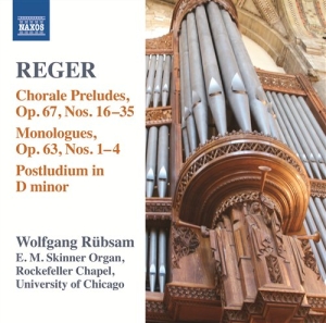 Reger - Organ Works Vol 15 i gruppen Externt_Lager / Naxoslager hos Bengans Skivbutik AB (1027293)