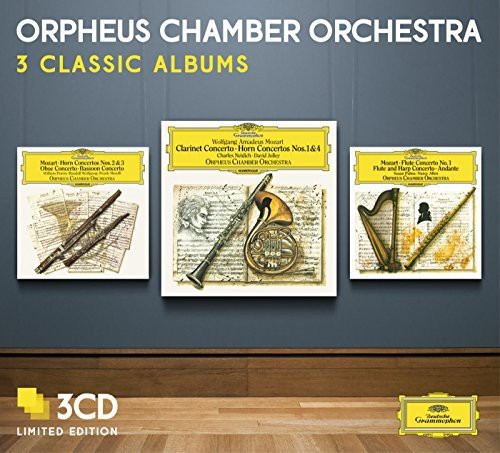 Orpheus Chamber Orchestra - Three Classic Albums i gruppen CD / Klassiskt hos Bengans Skivbutik AB (1033923)