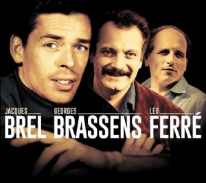 Brel Jacques George Brassens Leo - Jacques - George - Leo i gruppen CD / Pop hos Bengans Skivbutik AB (1044854)