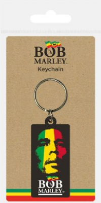 Bob Marley - Bob Marley Rubber Keychain (Face) i gruppen VI TIPSAR / Tips Merch hos Bengans Skivbutik AB (104506)