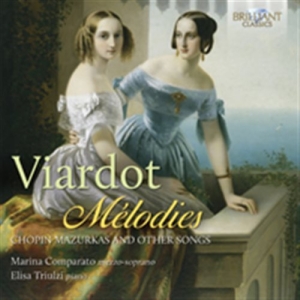 Viardot - Melodies i gruppen Externt_Lager / Naxoslager hos Bengans Skivbutik AB (1047192)