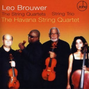 Havana String Quartet - Leo Brouwer: String Quartets - Stri i gruppen CD / Jazz/Blues hos Bengans Skivbutik AB (1049899)