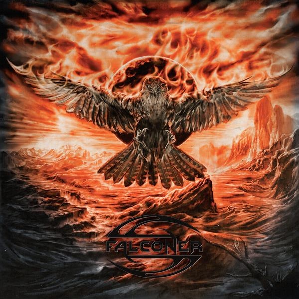 Falconer - Black Moon Rising i gruppen CD / Hårdrock/ Heavy metal hos Bengans Skivbutik AB (1051729)
