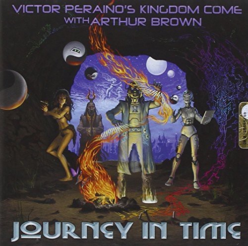 Victor Peraino's Kingdom Come - Journey In Time (Cd+Dvd) i gruppen CD / Rock hos Bengans Skivbutik AB (1052986)
