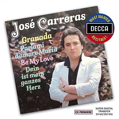 Carreras José - Granada i gruppen CD / Klassiskt hos Bengans Skivbutik AB (1055025)