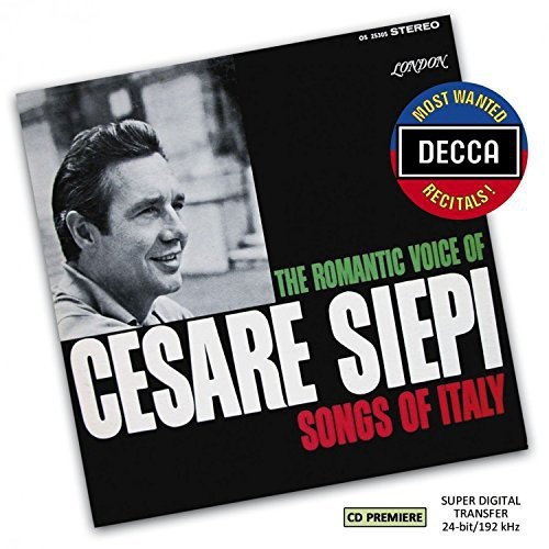 Siepi Cesare - Voice Of C Siepi - Songs Of Italy i gruppen CD / Klassiskt hos Bengans Skivbutik AB (1055047)