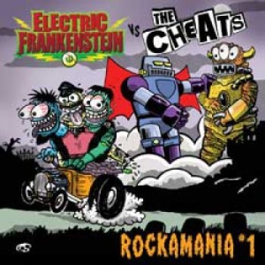 Electric Frankenstein/The Cheats - Rockamania I i gruppen VINYL / Rock hos Bengans Skivbutik AB (1057313)