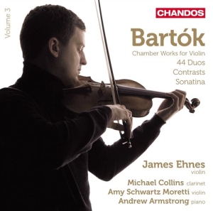 Bartok - Chamber Works For Violin Vol 3 i gruppen Externt_Lager / Naxoslager hos Bengans Skivbutik AB (1058001)