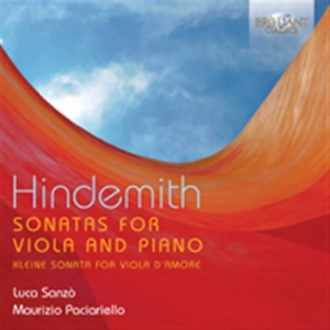 Hindemith - Sonatas For Viola And Piano i gruppen CD / Klassiskt hos Bengans Skivbutik AB (1058011)