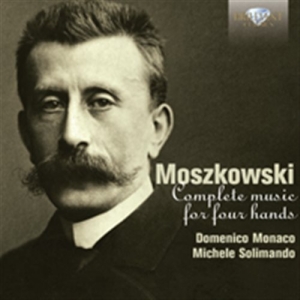 Moszkowski - Music For Four Hands i gruppen Externt_Lager / Naxoslager hos Bengans Skivbutik AB (1058015)