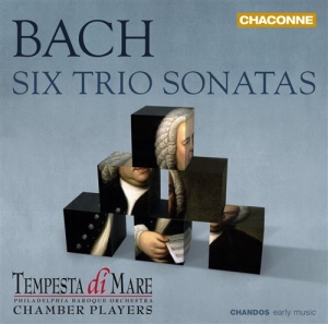 Bach - Six Trio Sonatas i gruppen Externt_Lager / Naxoslager hos Bengans Skivbutik AB (1058019)