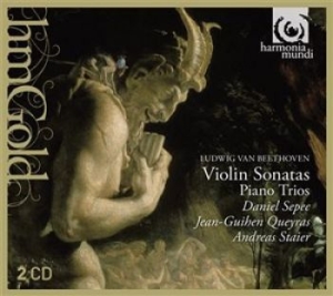 Beethoven Ludwig Van - Violin Sonates/Piano Trios i gruppen CD / Klassiskt,Övrigt hos Bengans Skivbutik AB (1058026)