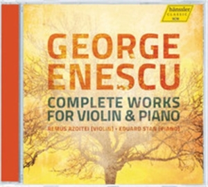 Enescu - Works For Violin&Piano i gruppen Externt_Lager / Naxoslager hos Bengans Skivbutik AB (1058040)